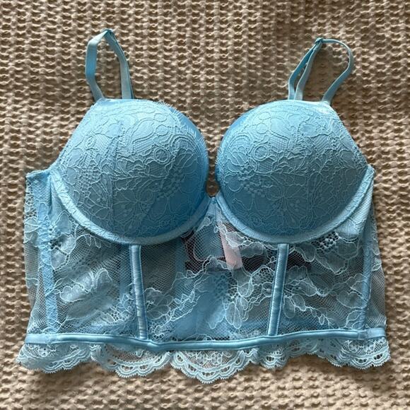 NWT Victoria's Secret Very Sexy Bombshell Add 2 Cups Push Up Corset Top Bra 36B - Picture 5 of 7